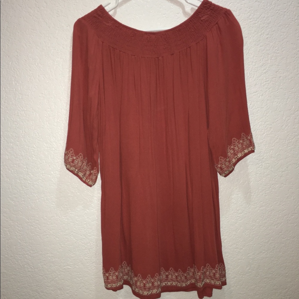 Tantrums BOHO Embroidered top